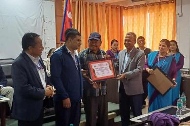 व्यास नगरपालिका पूर्ण खोप सुनिश्चित घोषणा